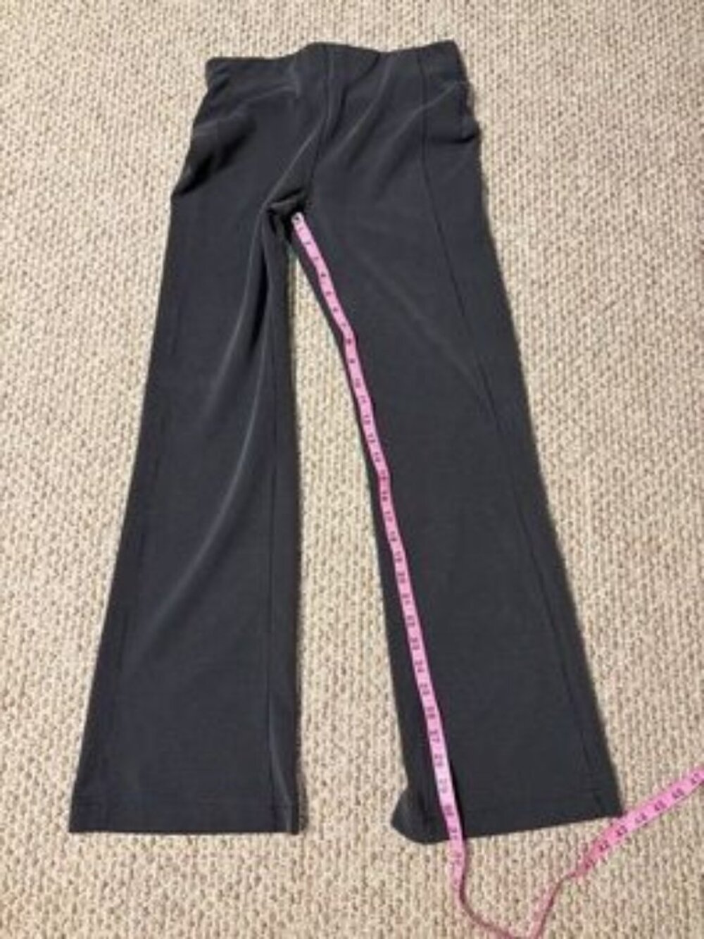 Lululemon Softstream Ribbed flare leg pant - off black - Picture 4 of 7
